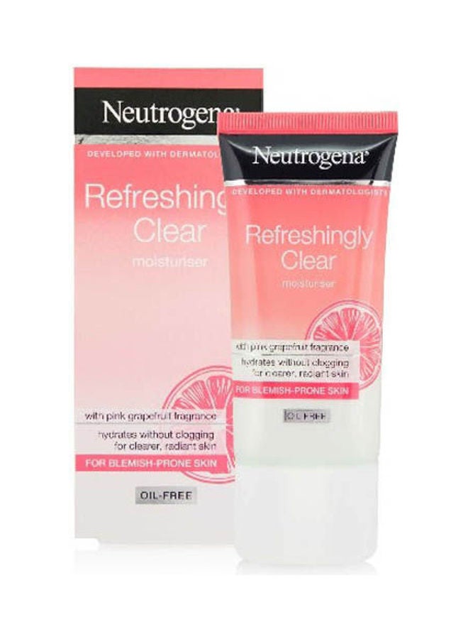 Neutrogena Refreshingly Clear Oil Free Moisturiser Multicolour 50ml 