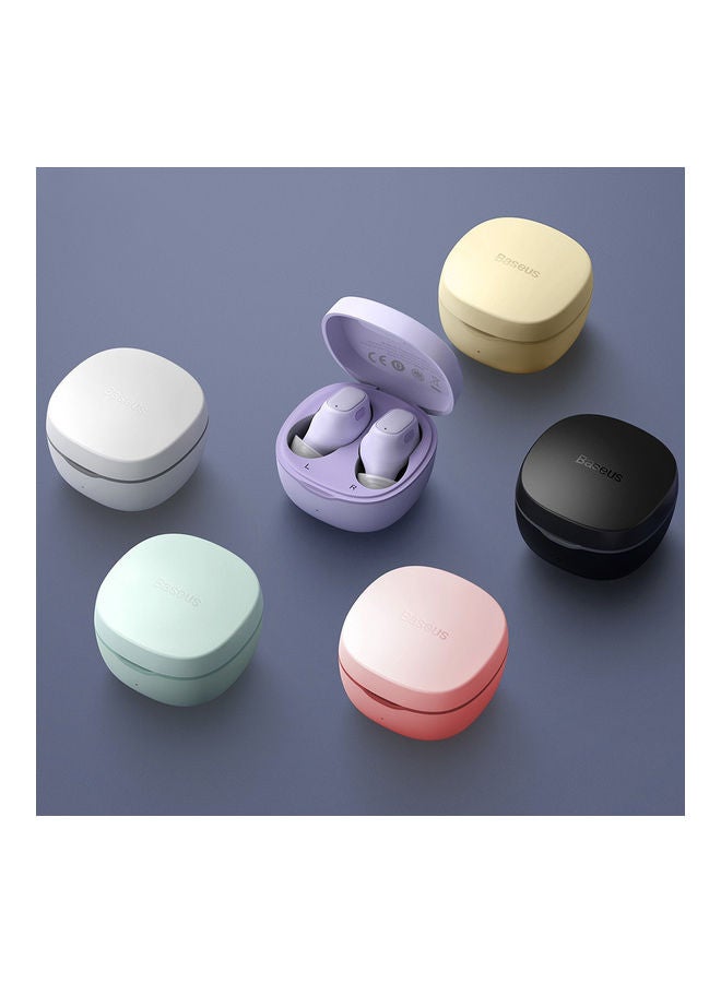 Baseus Mini True Wireless Earphones Pink - Image 5