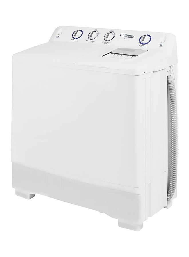 SUPER GENERAL Semi Automatic Top Loading Washing Machine SGW150N White  - Image 2