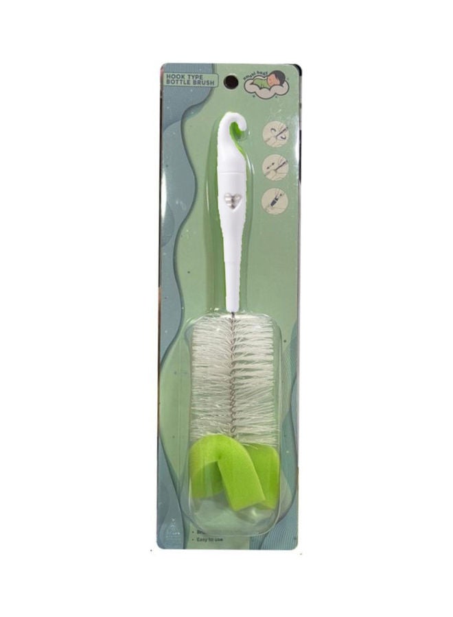 amchi baby - Bottle And Nipple Cleaning Soft Brush With Sponge, Hook - Image 1