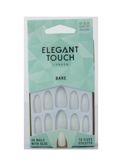 E/T Totally BareNails - Stiletto White
