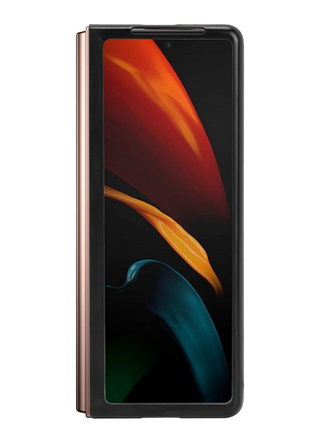 Perfect Protective Case Cover For Samsung Galaxy Z Fold 2 Black - Image 3