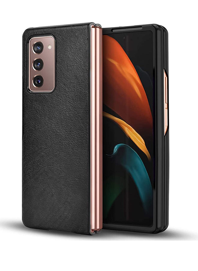 Perfect Protective Case Cover For Samsung Galaxy Z Fold 2 Black - Image 4