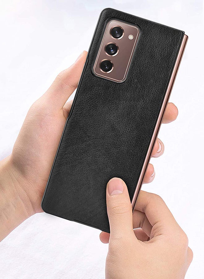 Perfect Protective Case Cover For Samsung Galaxy Z Fold 2 Black - Image 5