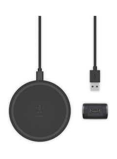 belkin Boostcharge 10W Wireless Charging Pad - Qi-certified Fast Charger For iPhone, Samsung, Google, And More - Sleek And Compact Design Black  - Image 3