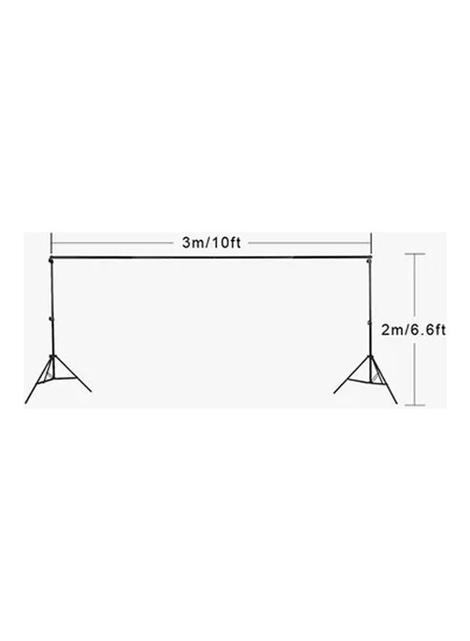 Arabest Adjustable Backdrop Crossbar Kit Black  - Image 2