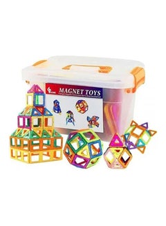 64-Piece Magnetic Toy Set 34.6 X 26.4 X 19.4cm