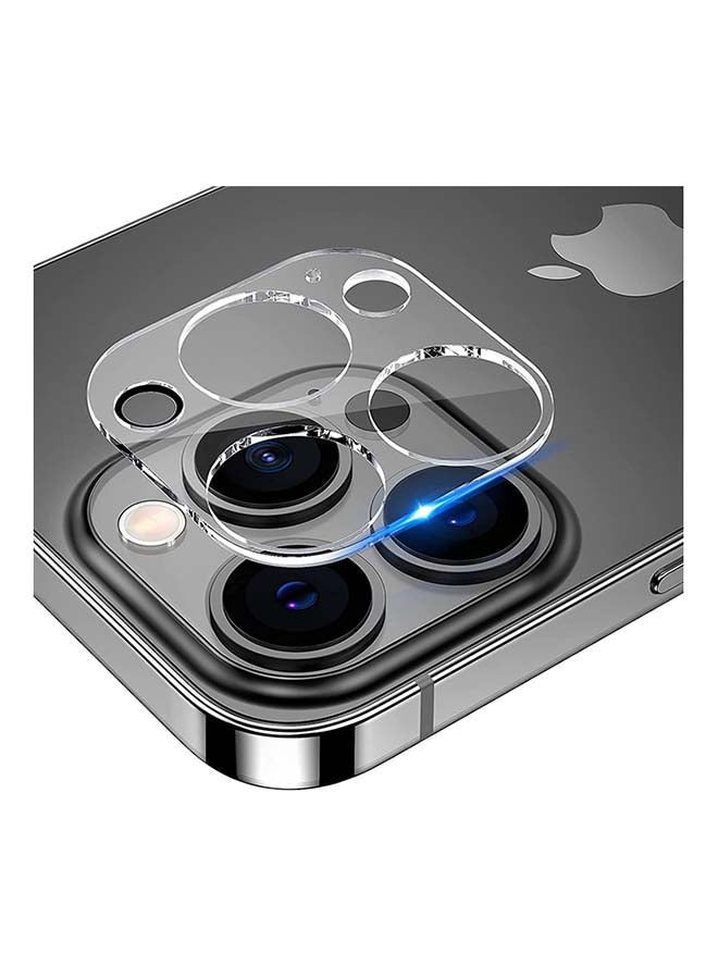Muzz 9H Anti Scratch Tempered Glass Camera Lens Protector for iPhone 13 Pro 6.1 inch Clear - Image 1