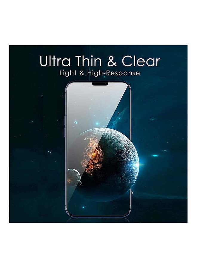 Muzz 3 Pack Tempered Glass Screen Protector for iPhone 13/13 Pro [6.1 Inch] Clear - Image 3