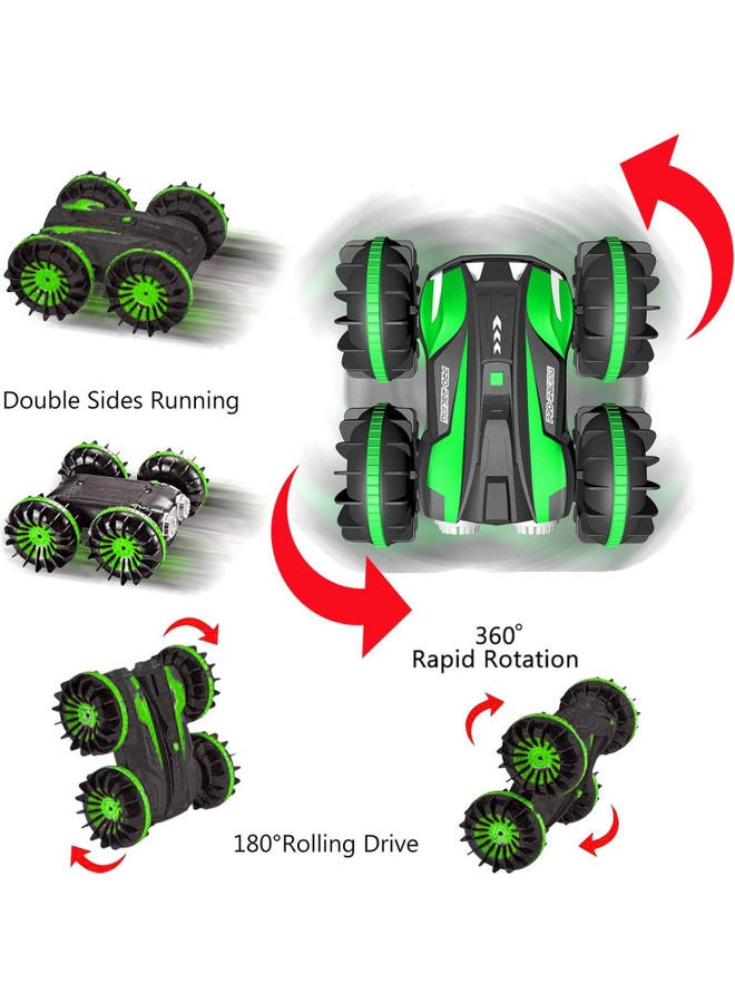 Arabest Amphibious 4WD Remote Control Stunt Car for Kids 17.5 x 16 x 13.5cm  - Image 2