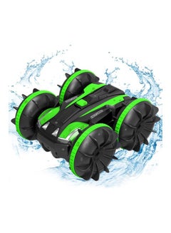 Arabest Amphibious 4WD Remote Control Stunt Car for Kids 17.5 x 16 x 13.5cm  - Image 1