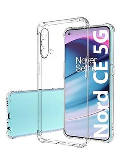 Muzz Soft TPU Anti-Dust Plugs Protection Protect Back Case Cover for OnePlus Nord CE 5G Clear  - Image 1