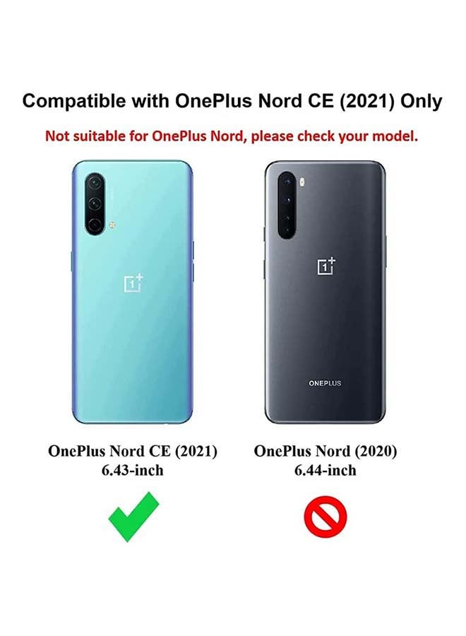 Muzz Soft TPU Anti-Dust Plugs Protection Protect Back Case Cover for OnePlus Nord CE 5G Clear  - Image 2
