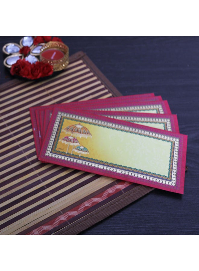 5-Piece Gift Envelopes Multicolour