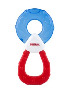 Nuby Coolbite Round Teether With Distilled Water - Red/Blue 