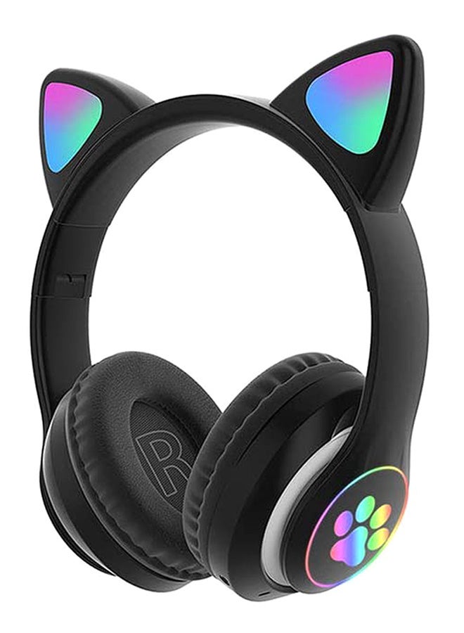Perfect Bluetooth Wireless On-Ear Headphones With Microphone Black - Image 1