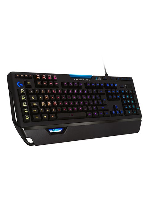 G910 Orion Spectrum Illuminated Mechanical Gaming Keyboard, RGB Backlit Keys, Romer-G Tactile Key Switches, 9 Programmable G-Keys, Arx Dual Display Technology