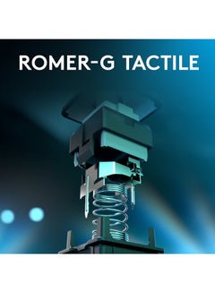Logitech G910 Orion Spectrum Illuminated Mechanical Gaming Keyboard, RGB Backlit Keys, Romer-G Tactile Key Switches, 9 Programmable G-Keys, Arx Dual Display Technology  - Image 2