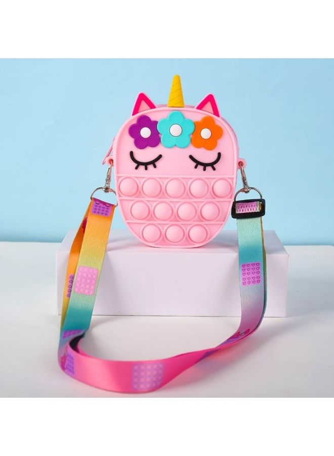 Bubble Sensory Fidget Shoulder Bag Toy 13.6 x 9.7 x 4cm - Image 1