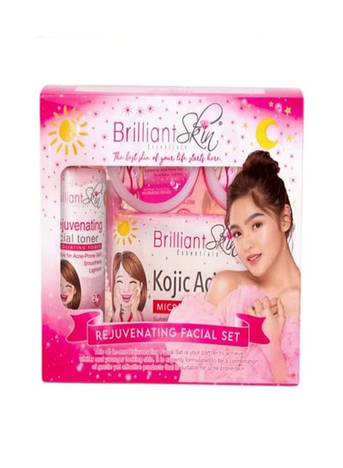 Brilliant Skin Rejuvenating Facial Set Clear