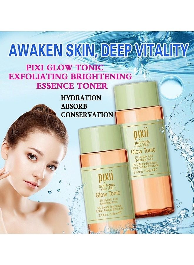pixi Glow Tonic Exfoliating Toner Clear 130ml  - Image 3