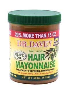 DR. DAVEY Hair Mayonnaise Brown/Green 500grams  - Image 1