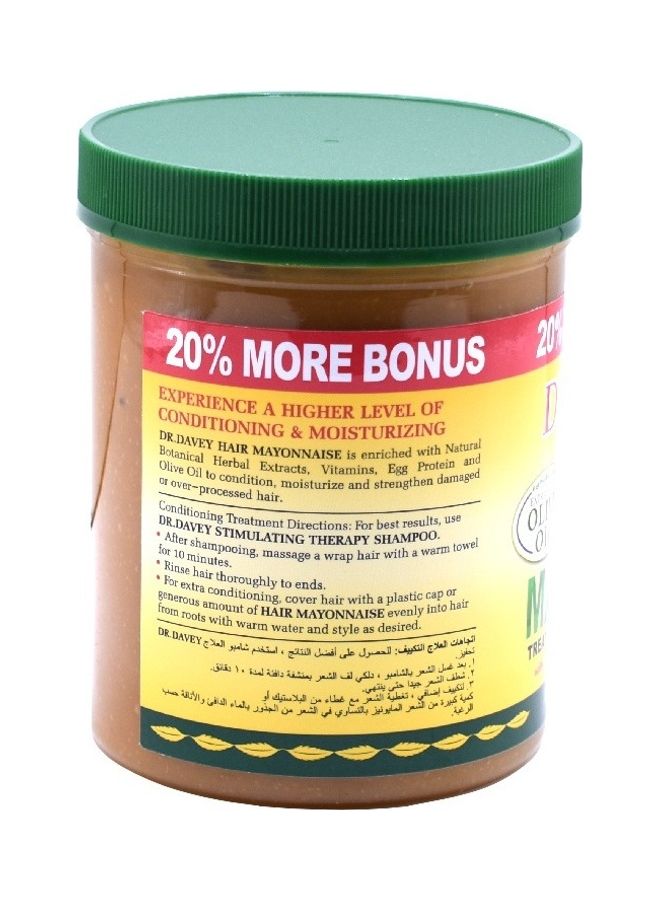 DR. DAVEY Hair Mayonnaise Brown/Green 500grams  - Image 2