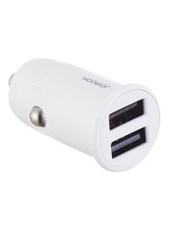 JOYROOM Dual Port Smart Car Charger 3.1A White  - Image 2