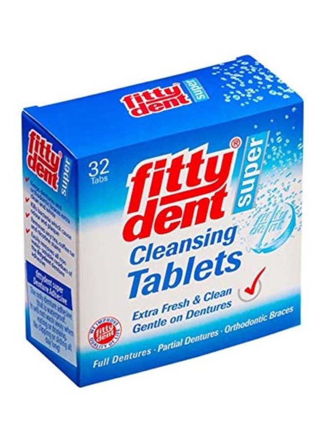 Fittydent Super Cleansing - 32 Tabs  - Image 1