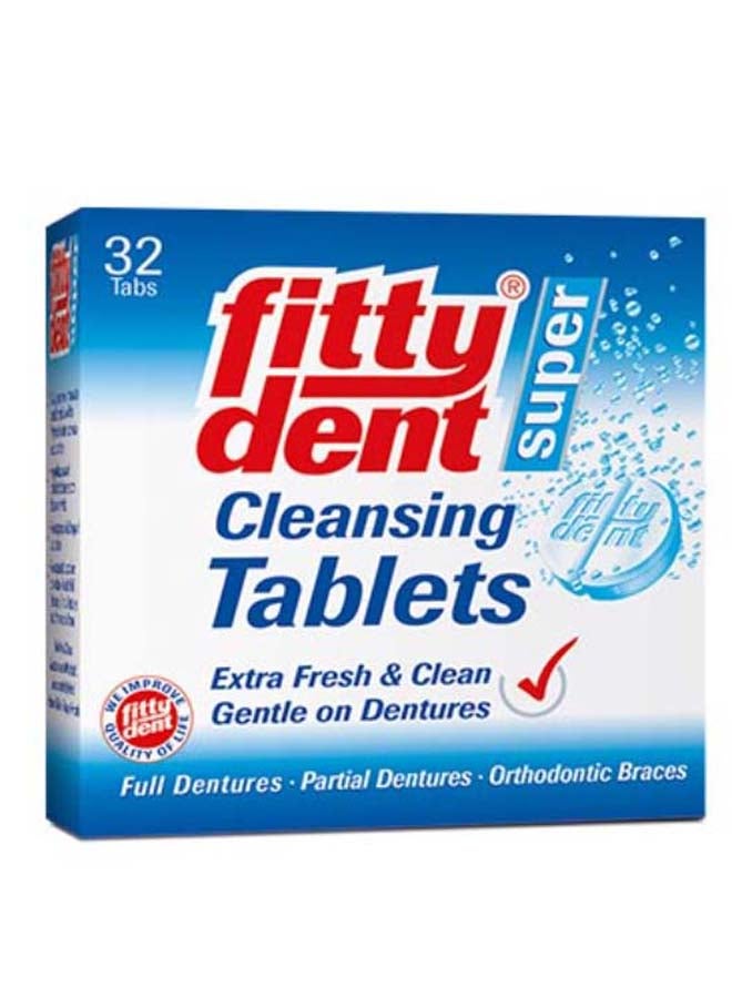 Fittydent Super Cleansing - 32 Tabs  - Image 2