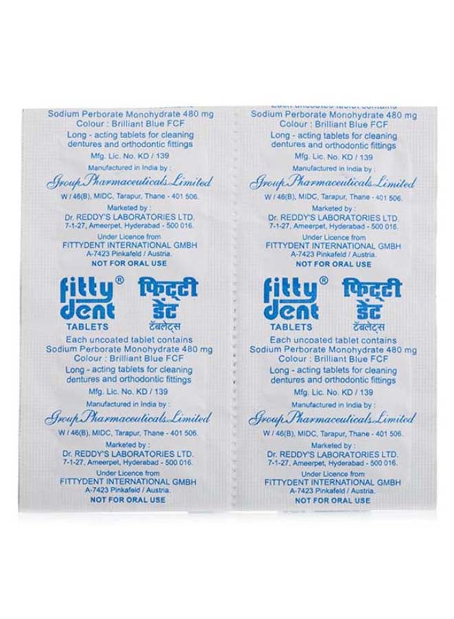Fittydent Super Cleansing - 32 Tabs  - Image 3