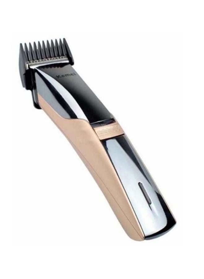 Kemei Km-5018 Electric Hair Trimmer Clipper - Gold - Image 1