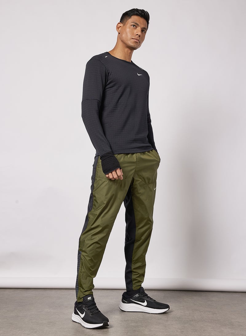 Nike - Storm-FIT Run Division Phenom Elite Flast Sweatpants Olive - Image 1