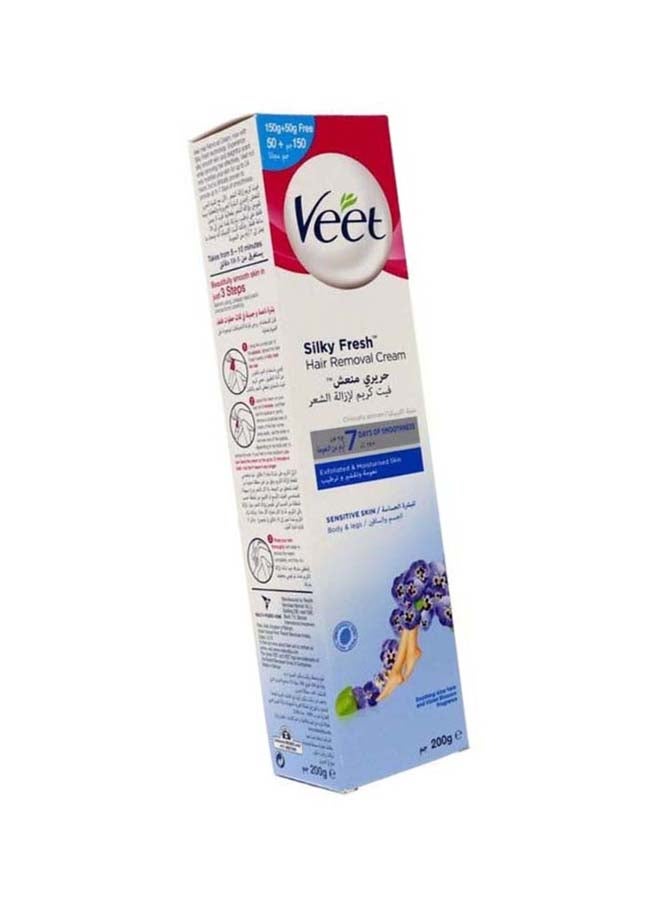 Veet Hair Removal Cream Sensitive Skin 200grams - Image 2