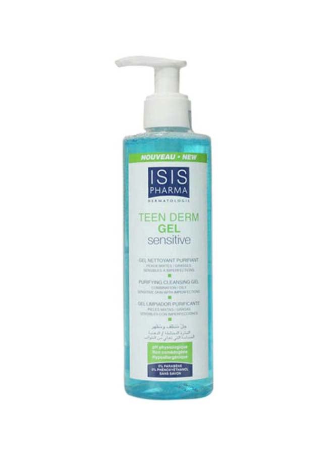 ISIS PHARMA Teen Derm Gel Sensitive Cleanser 250ml  - Image 1
