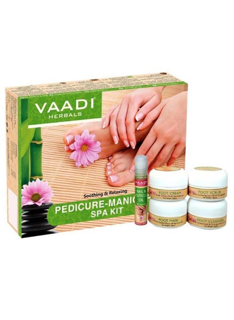 Soothing And Relaxing Pedicure Manicure Spa Kit 135grams