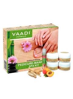 VAADI HERBALS Soothing And Relaxing Pedicure Manicure Spa Kit 135grams  - Image 3