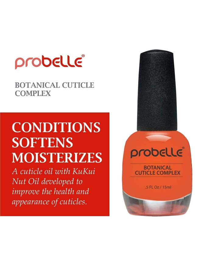 Probelle Botanical Cuticle Oil Orange 15ml - Image 2