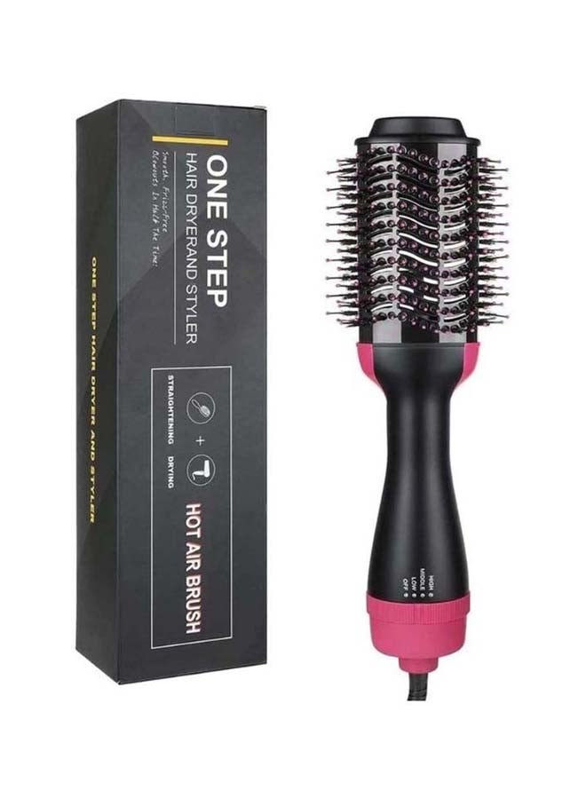 ZENHOME One Step Hair Dryer And Styler Black/Pink - Image 1