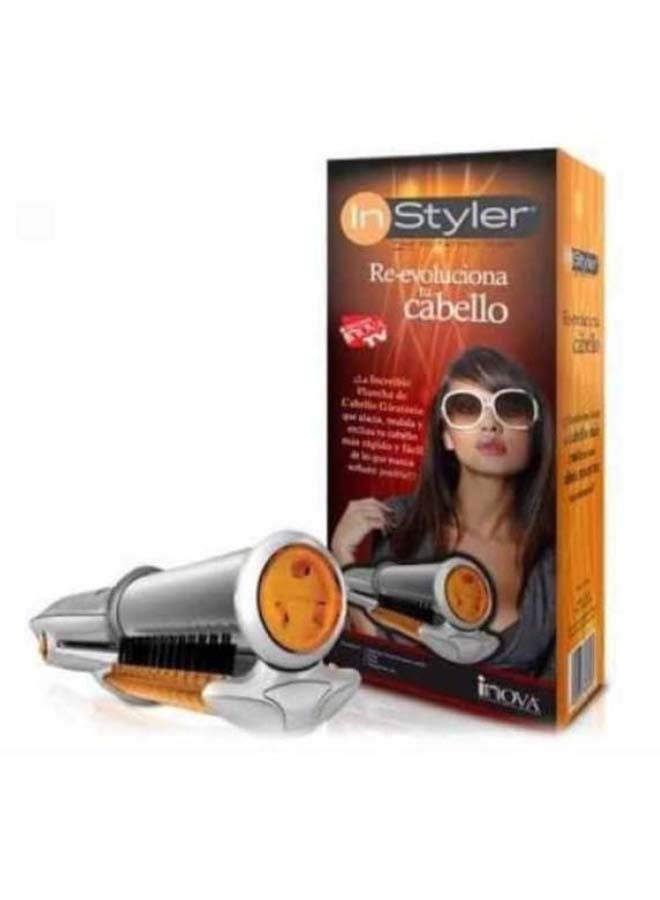 Rotating Hair Iron Silver/Orange/Black - v1641563130/N29199769A_1