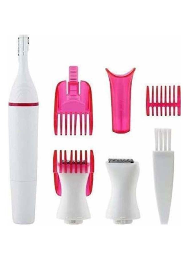 Generic Sensitive Touch Hair Removal Epilator White/Pink  - Image 2