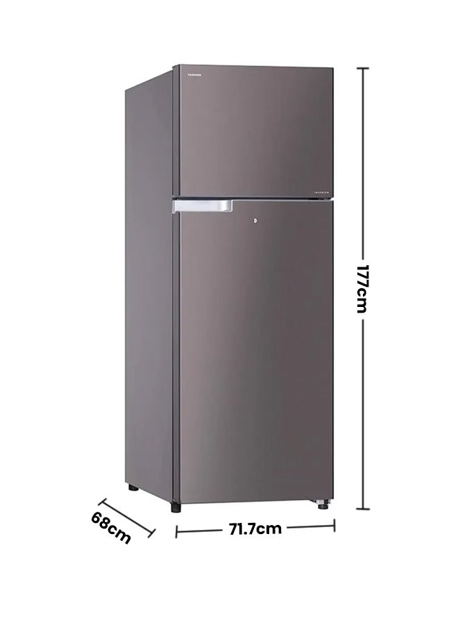 Double Door Inverter Refrigerator 500L GRT565DS Grey