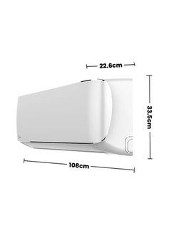 Midea Aurora Split Wall AC 2 TON 2312 W MST1AB9-24CRN1-4 White  - Image 2
