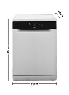 Whirlpool Freestanding Dishwasher 60 L 295 W WFE2B19XUK Stainless Steel  - Image 2