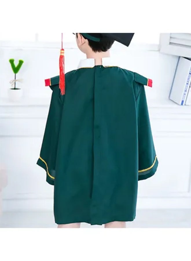 MissTiara Kids Graduation Role Pretend Play Costume With Cap  - Image 3