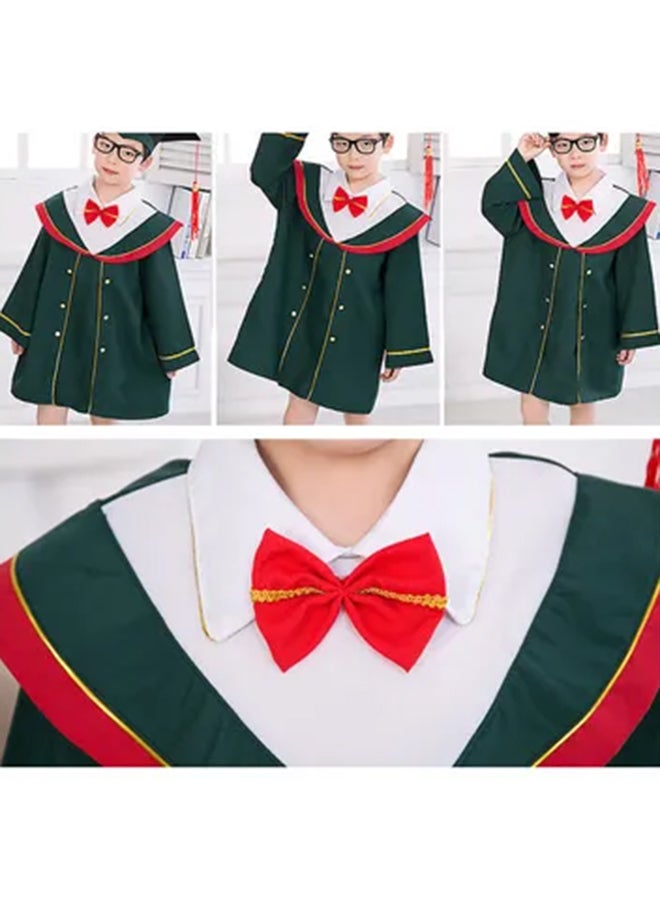 MissTiara Kids Graduation Role Pretend Play Costume With Cap  - Image 4