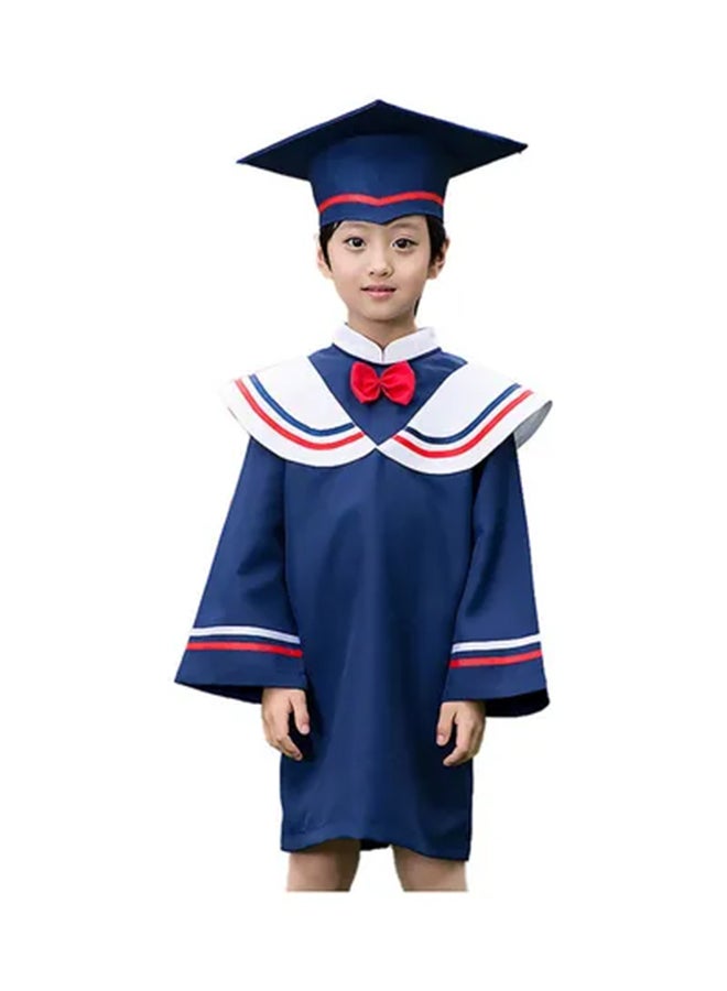 MissTiara Kids Graduation Role Pretend Play Costume With Cap  - Image 1