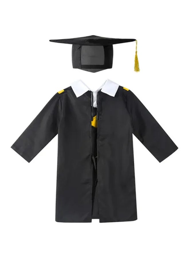 MissTiara Kids Graduation Role Pretend Play Costume With Cap  - Image 2