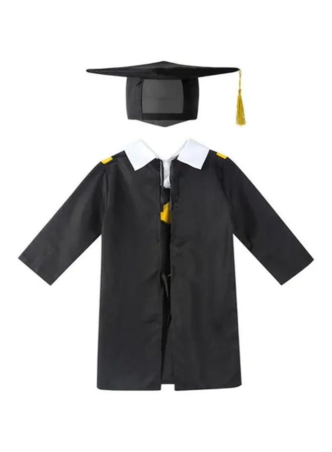 MissTiara Kids Graduation Role Pretend Play Costume With Cap  - Image 2