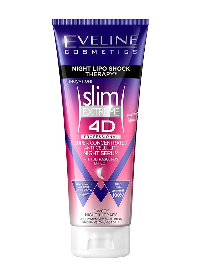 Eveline Slim Extreme 4D Night Lipo Therapy Serum 250ml  - Image 1